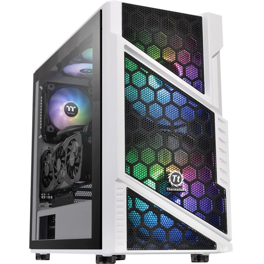Thermaltake Commander C31 Snow Dual 200MM ARGB Fans Tempered Glass ATX Mid-Tower Chassis