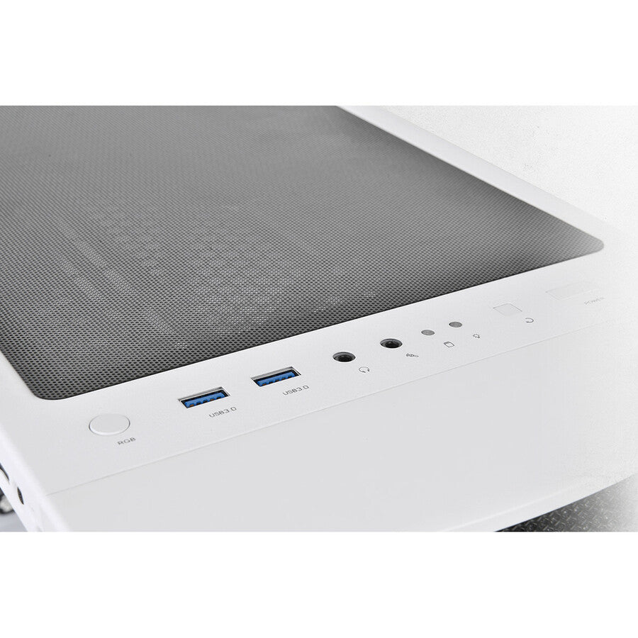 Thermaltake Commander C31 Snow Dual 200MM ARGB Fans Tempered Glass ATX Mid-Tower Chassis