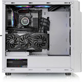 Thermaltake Commander C31 Snow Dual 200MM ARGB Fans Tempered Glass ATX Mid-Tower Chassis