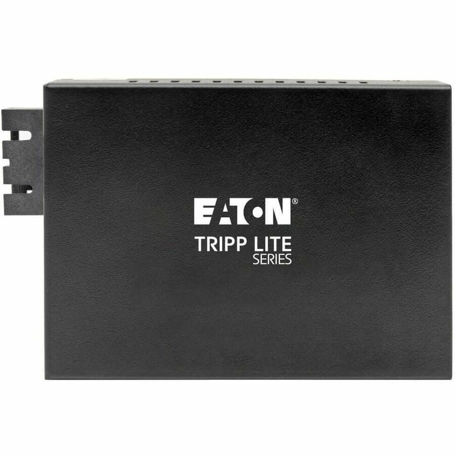Eaton Tripp Lite Series Gigabit Multimode Fiber to Ethernet Media Converter, POE+ - 10/100/1000 SC, 850 nm, 550M (1804.46 ft.)