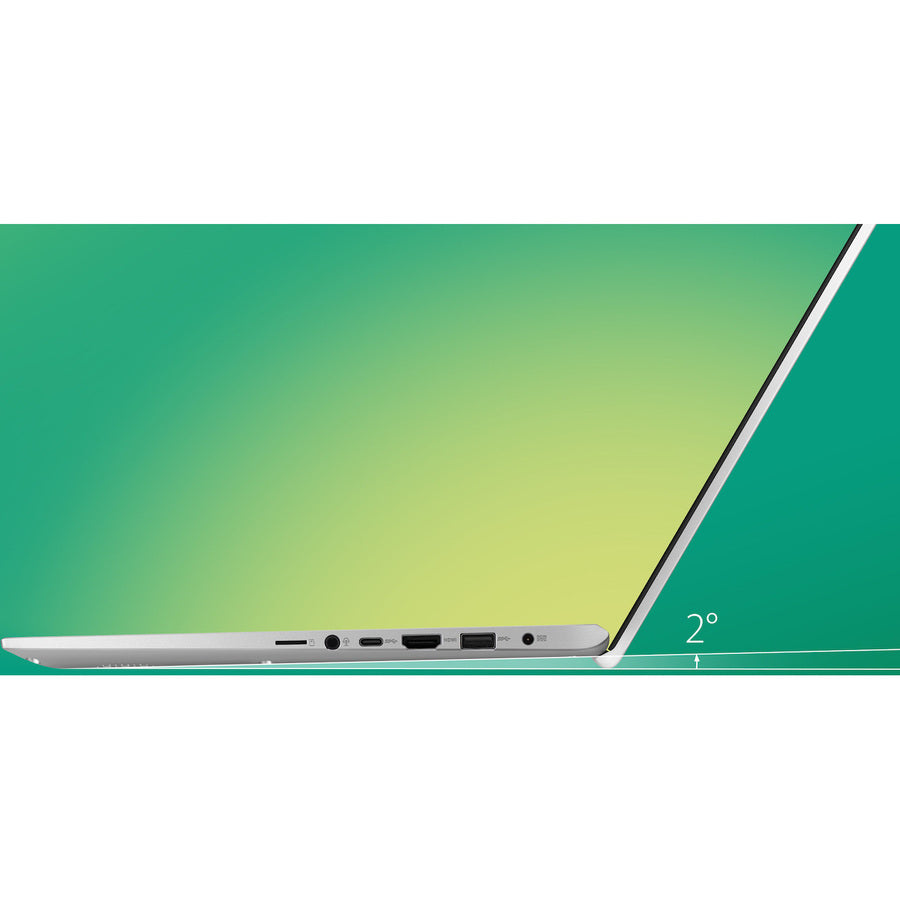 Asus VivoBook S15 S512 S512FA-DB71 15.6" Notebook - Intel Core i7 8th Gen i7-8565U - 8 GB - 1 TB HDD - 256 GB SSD - Silver Metal