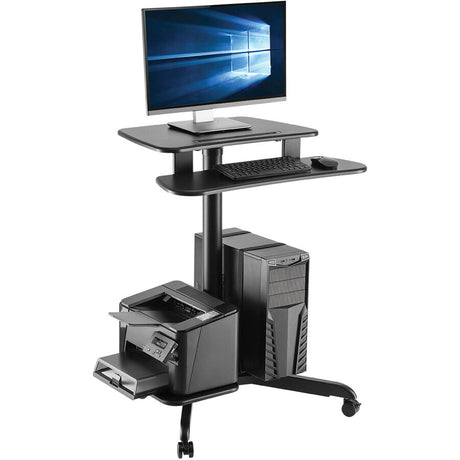 Eaton Tripp Lite Series Rolling Desk TV / Monitor Cart - Height Adjustable
