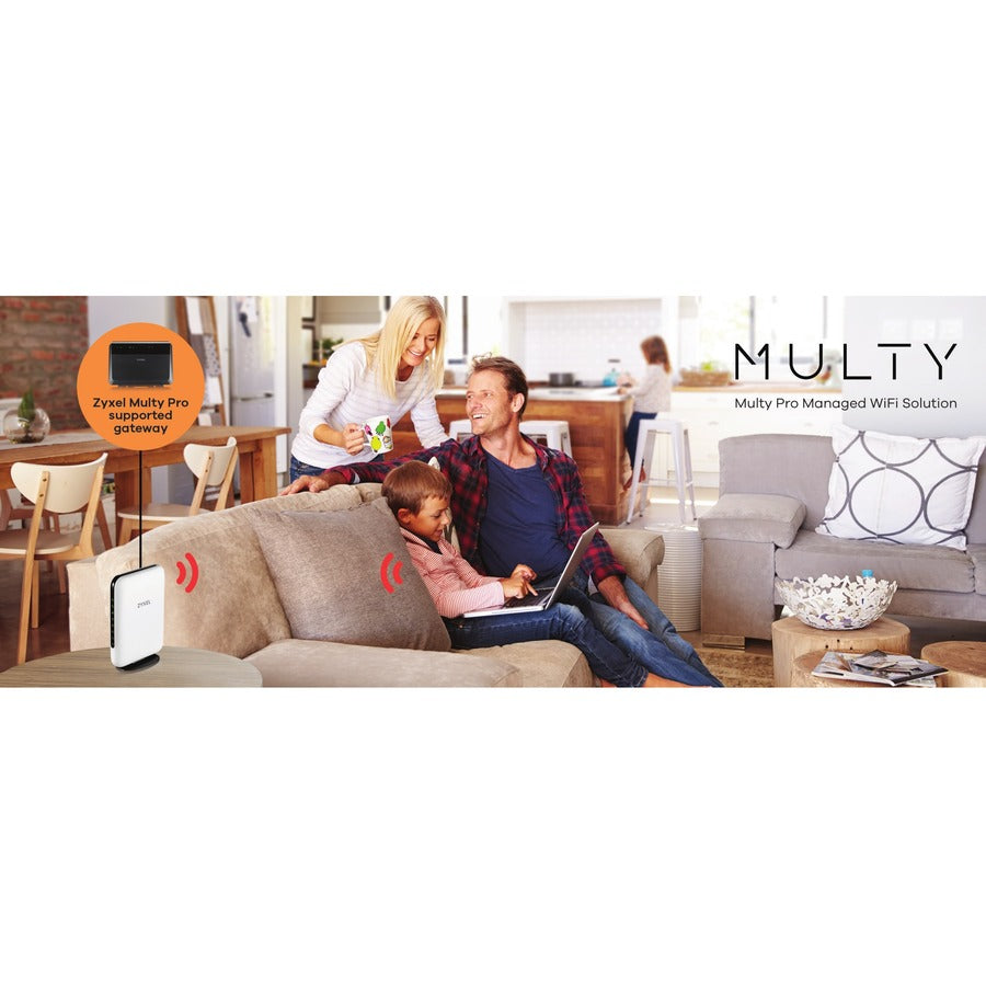 ZYXEL WAP6804 Wi-Fi 5 IEEE 802.11ac TR069 Managed Wireless Access Point MPro Mesh Extender