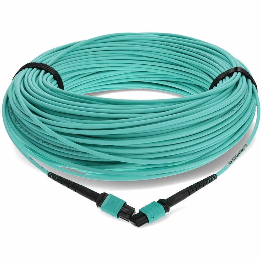60M MPO FIBER F/F AQUA OM4