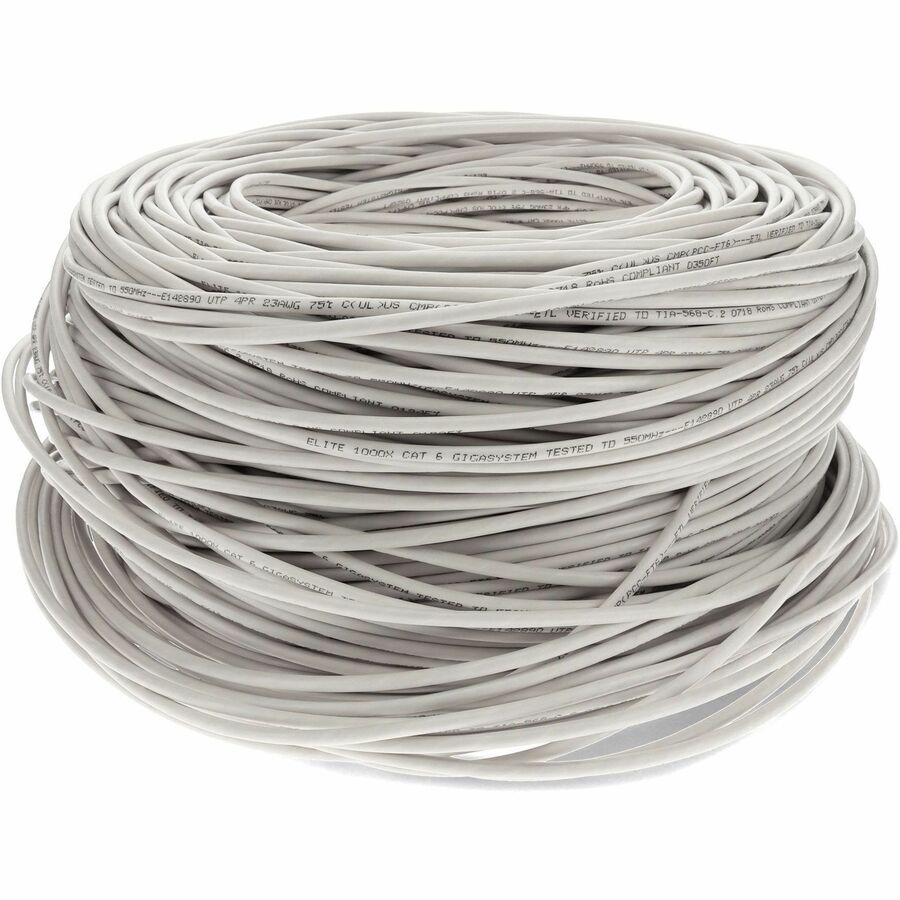 500FT BLUE CAT6 UTP PLENUM