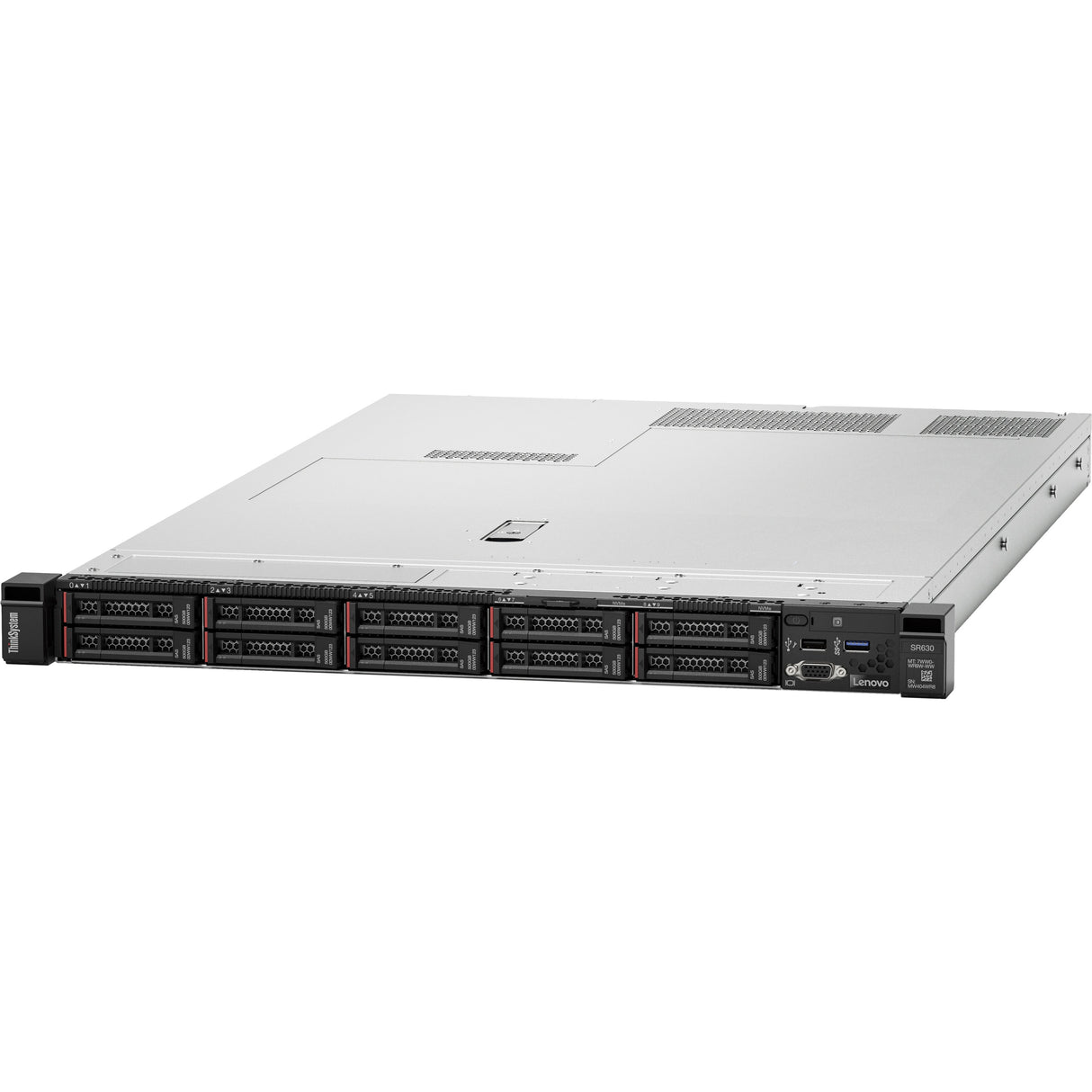 Lenovo ThinkSystem SR630 7X02A0CENA 1U Rack Server - 1 Xeon Silver 4208 2.10 GHz - 16 GB RAM - Serial ATA/600 Controller