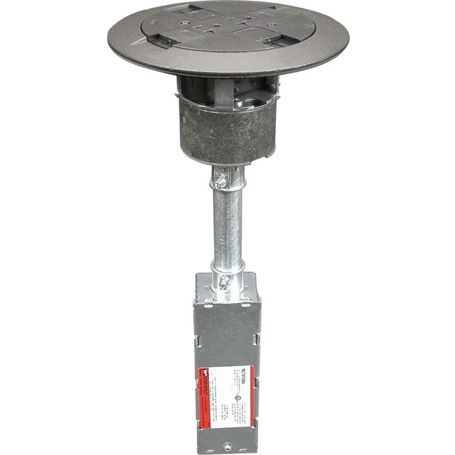 Wiremold RC7 Multi-Service Poke-Thru Assembly, All Brass