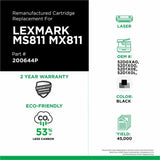 Clover Imaging Remanufactured Extra High Yield Toner Cartridge for Lexmark MS711/MS811/MS812/MX711/MX811/MX812
