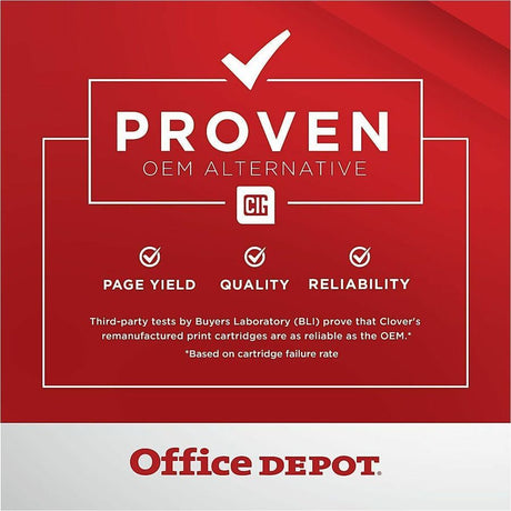 Office Depot&reg; Remanufactured Yellow Toner Cartridge Replacement For HP 201A, CF402A, OD201AY