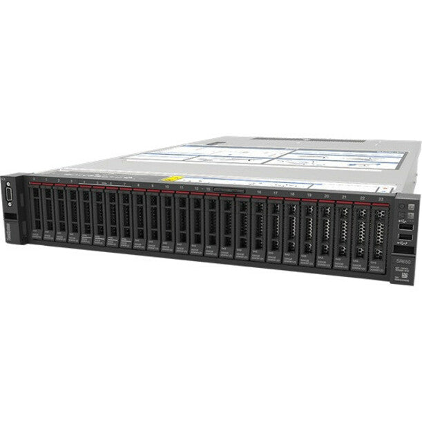 Lenovo ThinkSystem SR650 7X06A0FENA 2U Rack Server - 1 Xeon Silver 4214 2.20 GHz - 16 GB RAM - Serial ATA/600 Controller