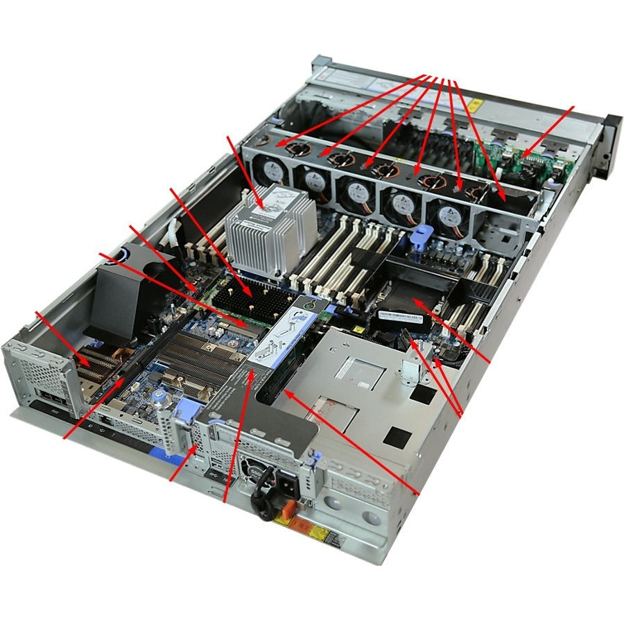 Lenovo ThinkSystem SR650 7X06A0FKNA 2U Rack Server - 1 Xeon Silver 4216 2.10 GHz - 32 GB RAM - 12Gb/s SAS, Serial ATA/600 Controller