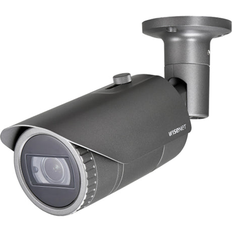 Wisenet SCO-6085R 2 Megapixel HD Surveillance Camera - Monochrome, Color - Bullet - Dark Gray