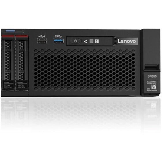 Lenovo ThinkSystem SR850 7X19A05MNA 2U Rack Server - 4 Xeon Gold 5215 2.50 GHz - 128 GB RAM - Serial ATA/600 Controller