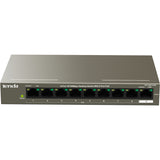 9-PORT 10/100 SWITCH 8-PORT POE
