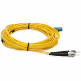 AddOn 7m ST (Male) to LC (Male) Yellow OS2 Duplex Fiber OFNR (Riser-Rated) TAA Compliant Patch Cable