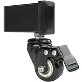 Eaton Tripp Lite Series Rolling Dual-Screen TV/Monitor Cart - For Two 35" to 45" TVs and Monitors, Side-by-Side Mounting