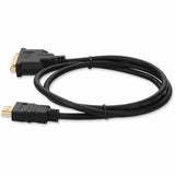 8in HDMI 1.3 Male to DVI-D Dual Link (24+1 pin) Female Black Cable For Resolution Up to 2560x1600 (WQXGA)