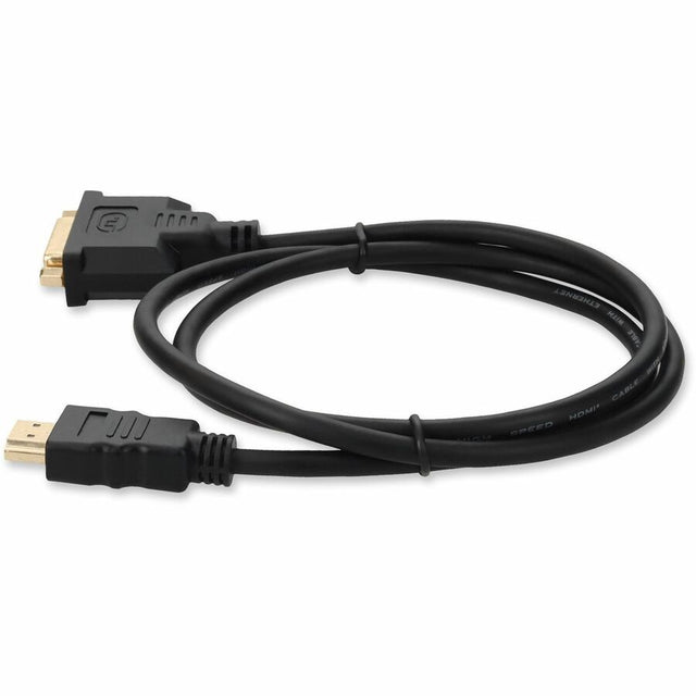 8in HDMI 1.3 Male to DVI-D Dual Link (24+1 pin) Female Black Cable For Resolution Up to 2560x1600 (WQXGA)