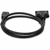 8in HDMI 1.3 Male to DVI-D Dual Link (24+1 pin) Female Black Cable For Resolution Up to 2560x1600 (WQXGA)