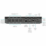 Targus USB-C Universal Quad 4K (QV4K) Docking Station with 100W Power Delivery