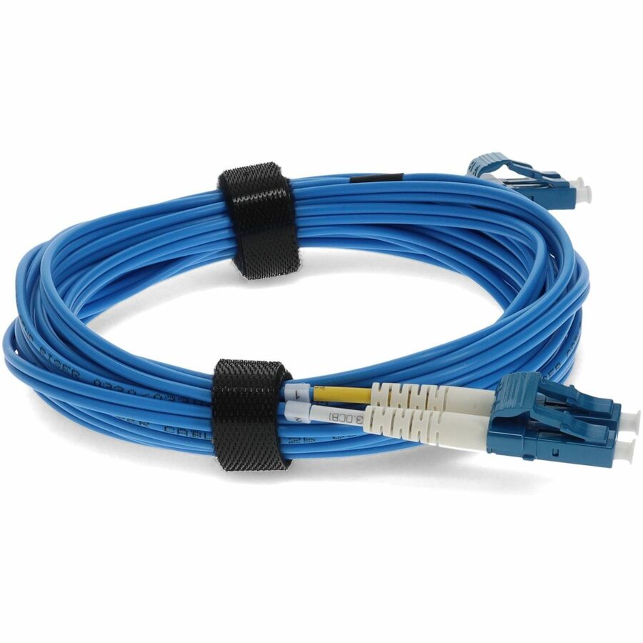 AddOn 5m LC (Male) to LC (Male) Blue OS2 Duplex Fiber OFNR (Riser-Rated) Patch Cable