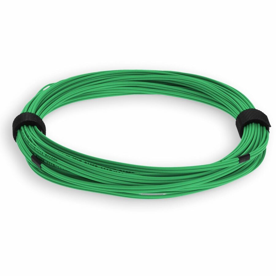AddOn 4m ST (Male) to ST (Male) Green OM4 Duplex Fiber OFNR (Riser-Rated) Patch Cable
