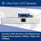 2.5GBASE-T PCIe Network Adapt.