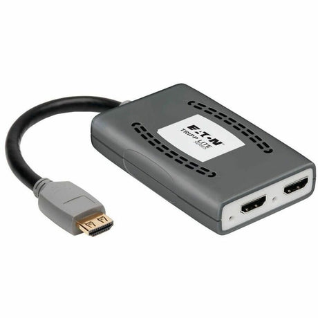 Eaton Tripp Lite Series 2-Port HDMI Splitter - 4K @ 60 Hz, 4:4:4, Multi-Resolution Support, HDR, HDCP 2.2, USB Powered, TAA