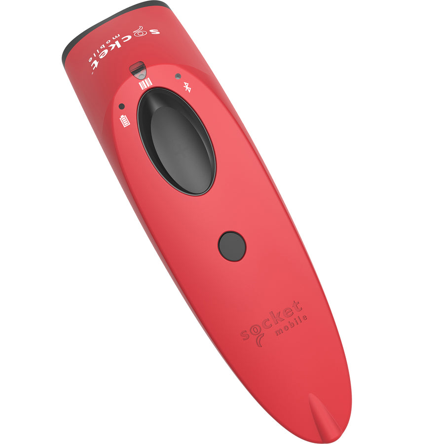 Socket Mobile SocketScan&reg; S740, Universal Barcode Scanner, Red & Charging Stand