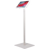 The Joy Factory Elevate II Floor Stand Kiosk for iPad Pro 12.9" 3rd Gen (White)