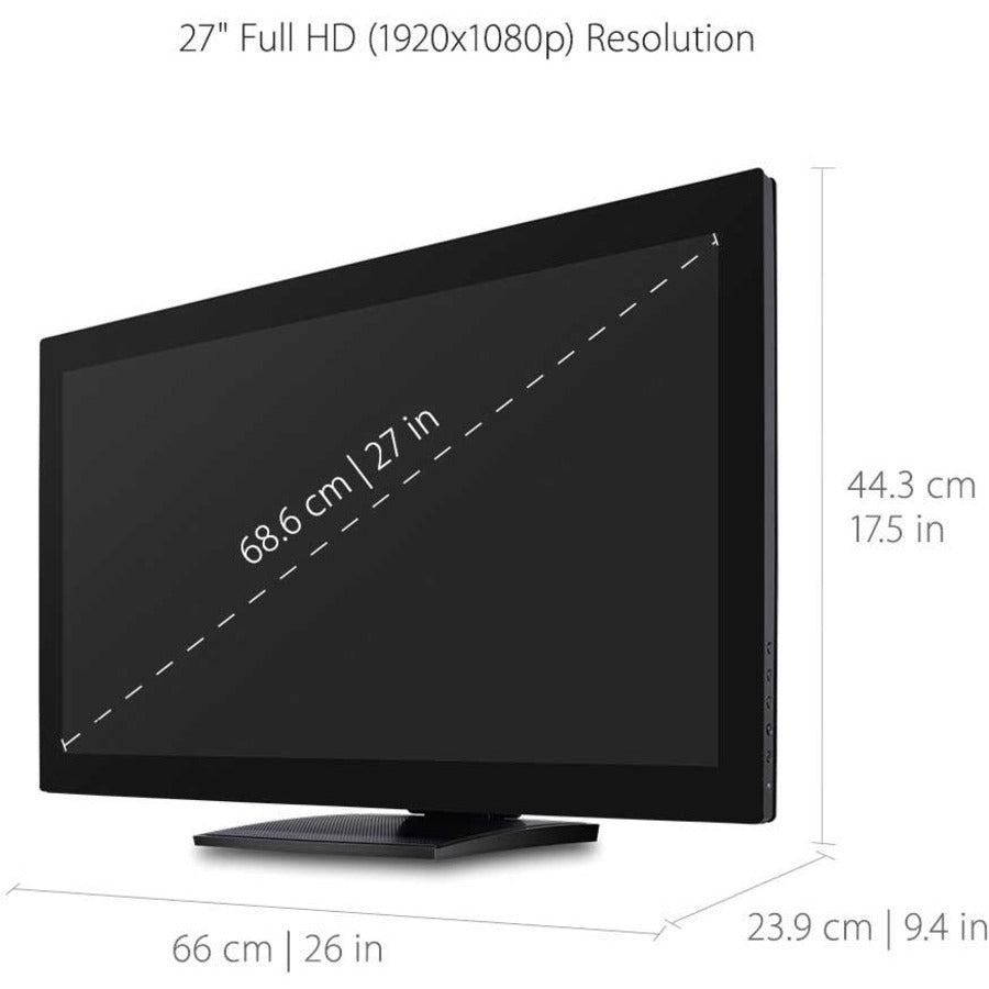 27IN 10PT TOUCH DISPLAY PCT W/