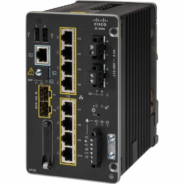 Cisco Catalyst IE-3400-8T2S Ethernet Switch