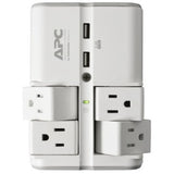 APC by Schneider Electric SurgeArrest Essential 4-Outlet Surge Suppressor/Protector