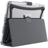 Brenthaven Edge Folio II Carrying Case (Folio) for 10.5" Apple iPad Air, iPad Pro Tablet - Translucent, Gray