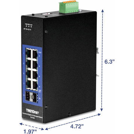 10 Port Industrial Switch