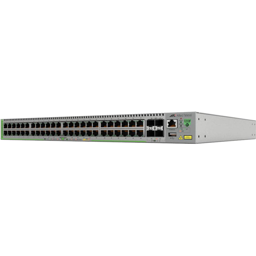 Allied Telesis 48 10/100/1000T-POE+ Switch With 4 SFP Slots