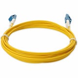 AddOn 1.5m LC (Male) to LC (Male) Straight Yellow OS2 Duplex Fiber LSZH Patch Cable