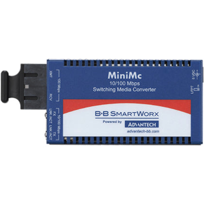Advantech 10/100Mbps Miniature Media Converter with LFPT