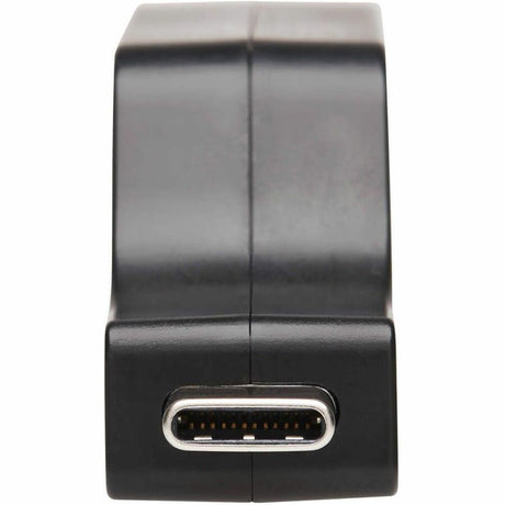 Eaton Tripp Lite Series USB-C to Gigabit Ethernet Vertical Network Adapter (M/F) - USB 3.1 Gen 1, 10/100/1000 Mbps, Black