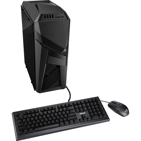 Asus ROG Strix GL12 GL12CX-XB991 Gaming Desktop Computer - Intel Core i9 9th Gen i9-9900K - 32 GB - 1 TB SSD - Tower - Iron Gray