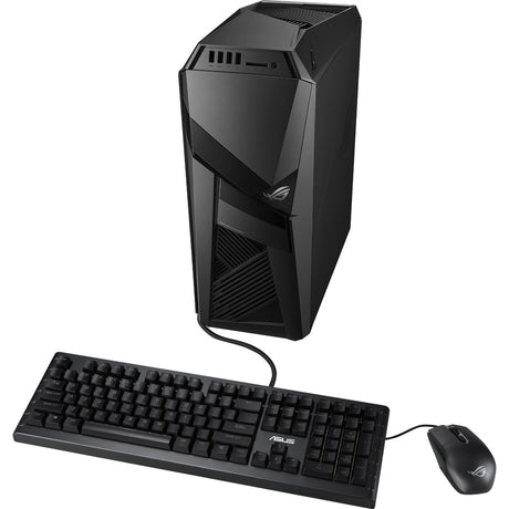 Asus ROG Strix GL12 GL12CX-XB991 Gaming Desktop Computer - Intel Core i9 9th Gen i9-9900K - 32 GB - 1 TB SSD - Tower - Iron Gray
