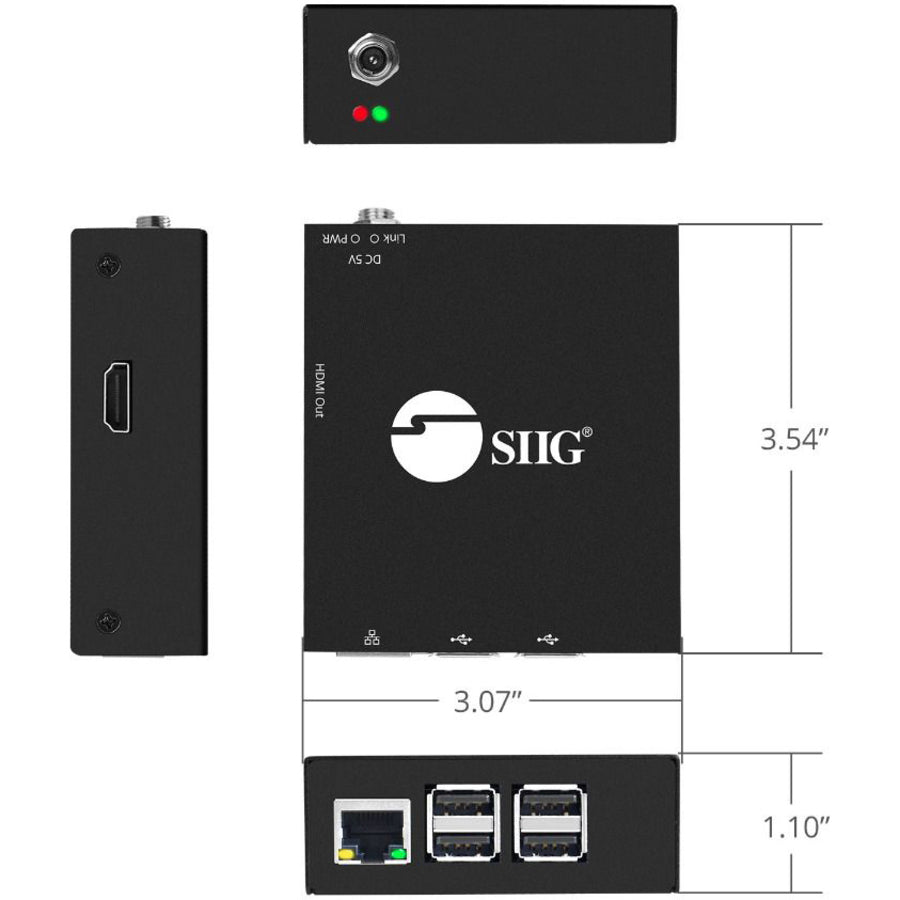 SIIG HDMI 2.0 Over IP Matrix and Video Wall - Controller
