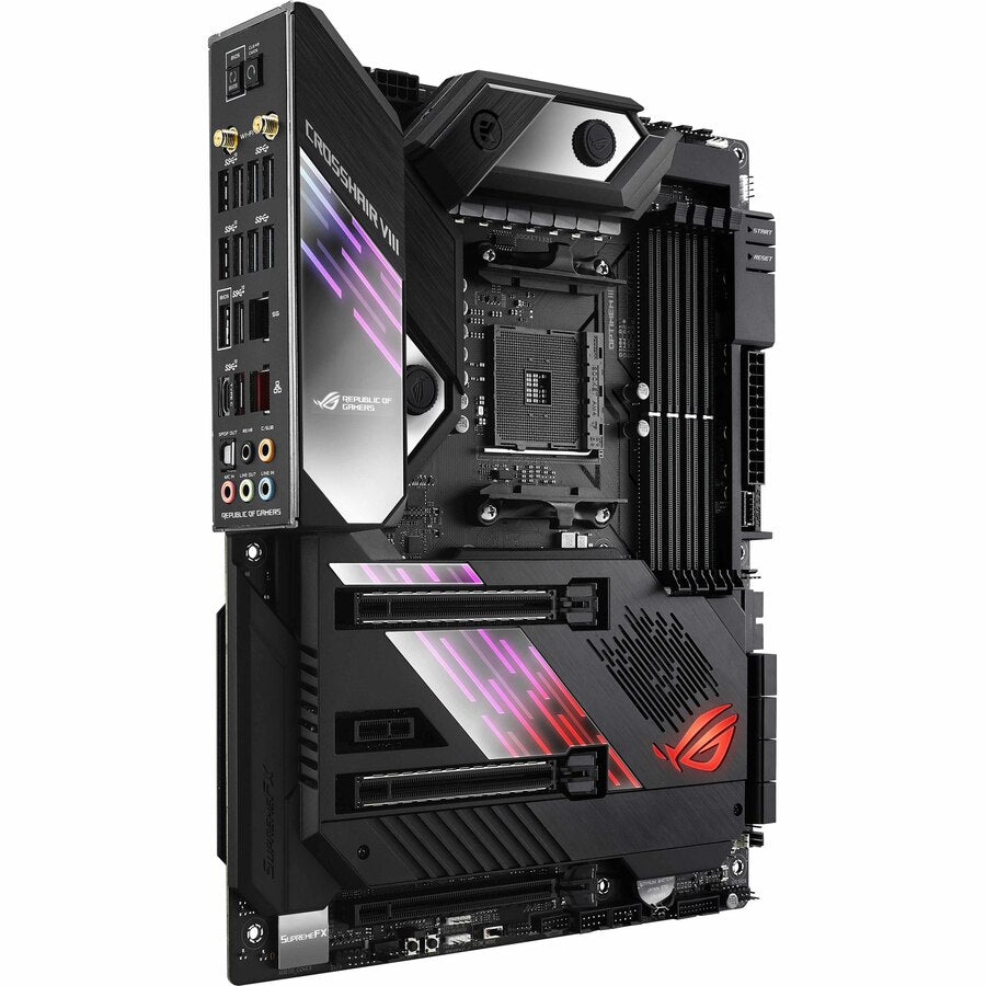 Asus ROG Crosshair VIII Formula Desktop Motherboard - AMD X570 Chipset - Socket AM4 - ATX
