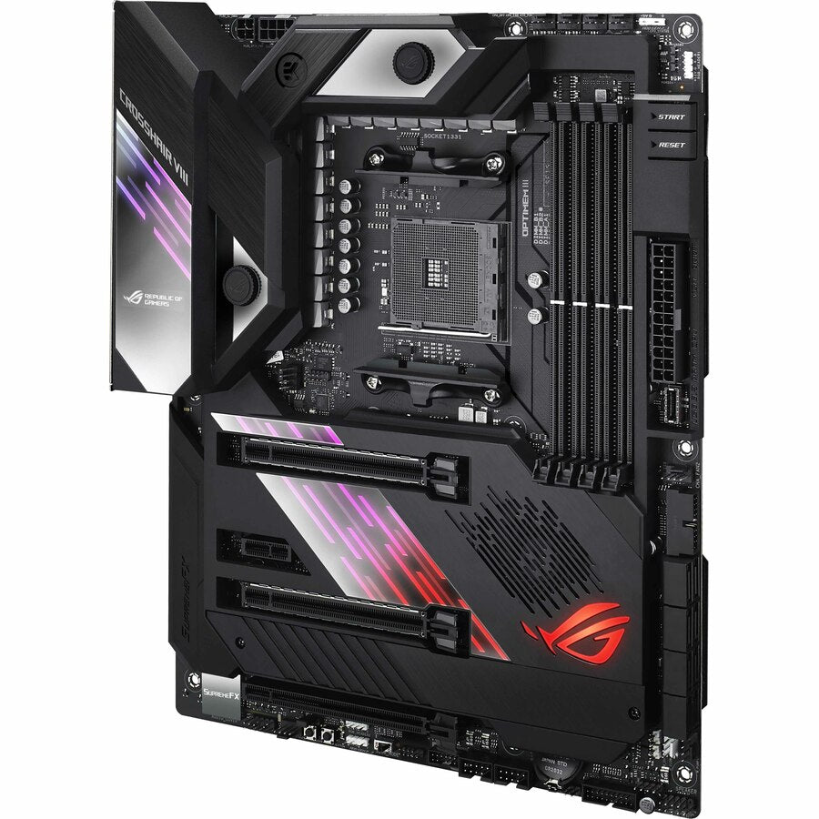 Asus ROG Crosshair VIII Formula Desktop Motherboard - AMD X570 Chipset - Socket AM4 - ATX