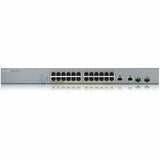 ZYXEL GS1350-26HP 24-Port Gigabit Smart Nebula Cloud Managed PoE Switch | 24 PoE+ Ports at 375W with 2 SFP Uplinks