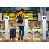 CTA Premium Locking Floor Stand & Enclosure for iPad 10th Gen 10.9" & More