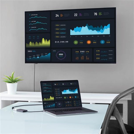 StarTech.com USB-C to DVI Adapter - Dual-Link Connectivity - Digital Only - Active Conversion - USB Type-C Dual-Link Video Converter - 2560x1600