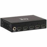 Eaton Tripp Lite Series 4-Port HDMI Splitter - 4K @ 60 Hz, 4:4:4, Multi-Resolution Support, HDR, HDCP 2.2, TAA