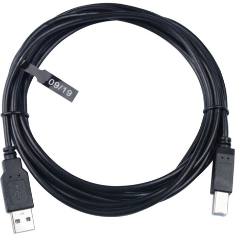 V7 USB A Male to USB B Male Cable USB 2.0 480 Mbps 3m/10ft Black