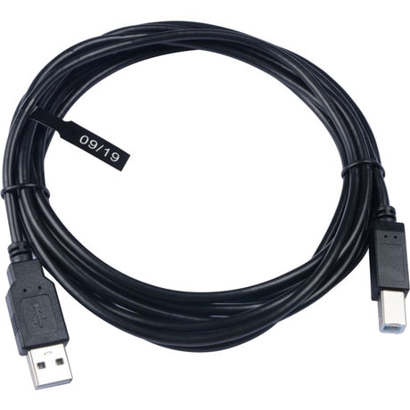 V7 USB A Male to USB B Male Cable USB 2.0 480 Mbps 3m/10ft Black